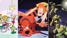 The Jetsons, Scooby Doo, and Teenage Mutant Ninja Turtles.