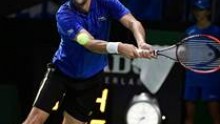 U.S. Open champion Marin Cilic won a three set match against wild card entry Evgeny Donskoy at the Kremlin Cup in Moscow
