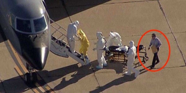 Ebola nurse Nina Pham taken to chartered airplane at Love Field, Dallas Thursday, Oct. 16, 2014.