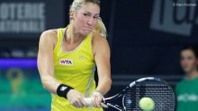 Fourth seeded Barbora Zahlavova-Strycova advances to the semifinals at the BGL Luxembourg Open