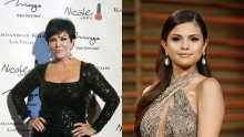 Kris Jenner and Selena Gomez