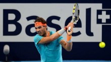 Second seeded Rafael Nadal stormed into the quarterfinals after crushing Pierre-Hugues Herbert in straight sets at the Swiss Indoors in Basel