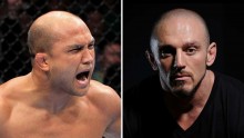 BJ Penn (L) and Mike Dolce (R)