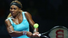 World No. 1 Serena Williams rallied to win an epic three-setter against good friend Caroline Wozniacki and has setup a finals encounter against Simona Halep at the WTA Finals in Singapore