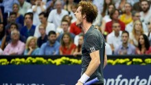 Andy Murray defeated Spaniard David Ferrer again for the second straight tournament but has another local hero to contend in Tommy Robredo at the finals of the Valencia Open 500 in Spain