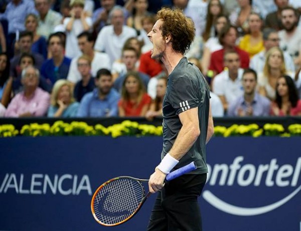 Andy Murray defeated Spaniard David Ferrer again for the second straight tournament but has another local hero to contend in Tommy Robredo at the finals of the Valencia Open 500 in Spain