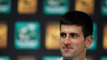 World No. 1 Novak Djokovic recorded his very first win as a father against Philipp Kohlschrieber 6-3 6-4 in the second round of the PNB Paribas Masters in Paris