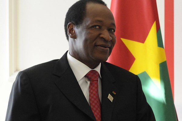 Burkina Faso President Blaise Compaore