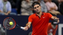 Second seeded Roger Federer escaped a three set ordeal in their opening matchups at the BNP Paribas Masters in Paris