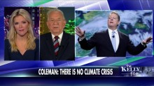 L-R: Megyn Kelley, Joh Coleman, Al Gore.