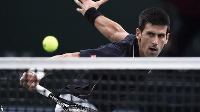 World No. 1 Novak Djokovic defeated sixth seeded Kei Nishikori in two straight sets to meet Canadian star Milos Raonic in the finals of the PNB Paribas Masters in Paris