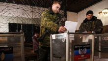 Voting in Eastern Ukraine