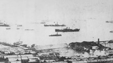 Beiyang fleet at anchor in Weihaiwei