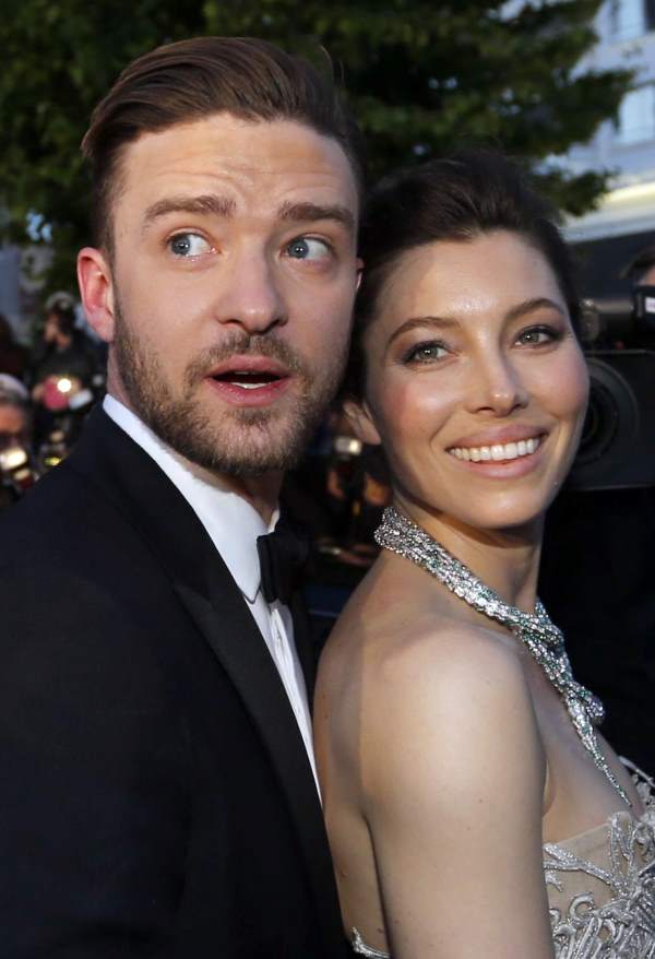 Justin Timberlake and Jessica Biel