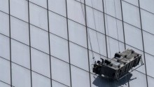 Window Washers at the World Trade Center