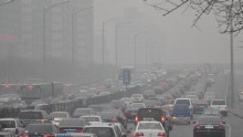 Heavy pollution in Bejing