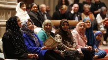 The first Muslim Friday service was hosted by the Washington National Cathedral. Several conservative Christians protested against the gesture of the church.