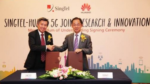 SingTel and Huawei