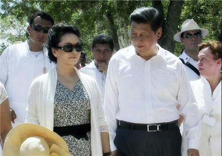 President Xi and Peng Li Yuan