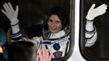 Samantha Cristoforetti, Italy's first woman astronaut
