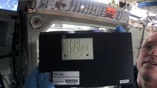 First object 3D printed in space