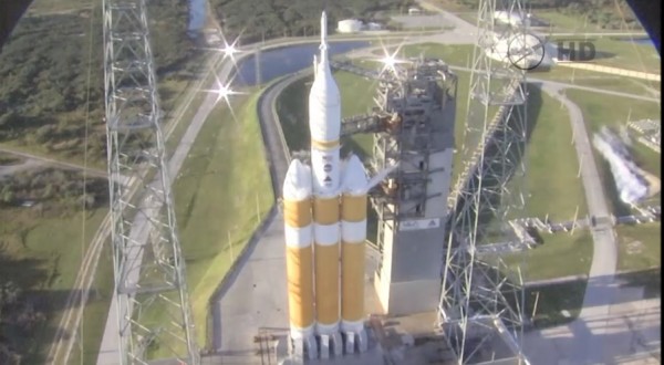 Delta IV with Orion