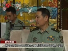 Major Gen. Wang Hongguang in archival television footage.