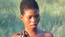 Khoisan woman