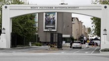 An entrance gate to Sony Pictures Entertainment at the Sony Pictures lot is pictured in Culver City, California April 14, 2013.