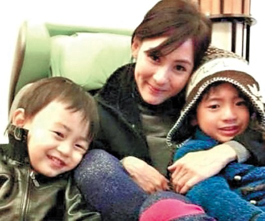 Cecilia Cheung and Two Sons, Lucas Tse and Quintus Tse