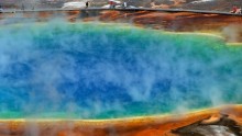 Yellowstone's geothermal pools