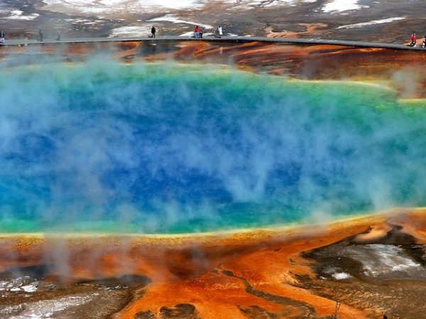 Yellowstone's geothermal pools