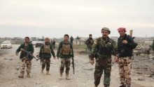 Kurdish Peshmerga fighters 