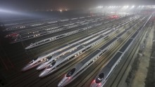 Trains made in China