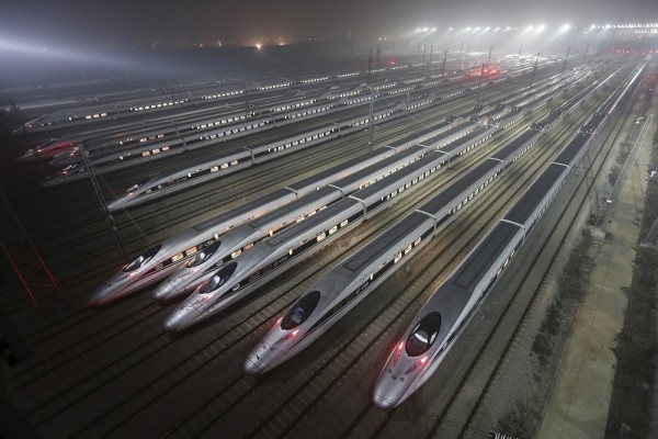 Trains made in China