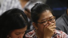 Relatives of Missing Air Asia Passengers