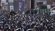 Funeral Service for Slain NYPD Officer