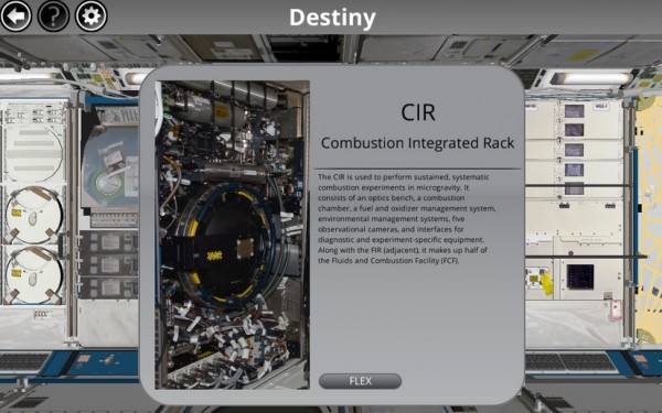 ISS Research Explorer app 