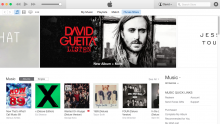 iTunes store