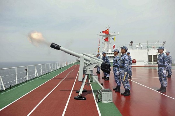China Navy Wall