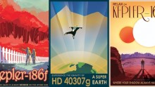 Kepler space travel posters 