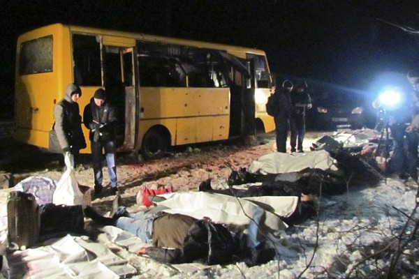 Ukraine Bus Attack