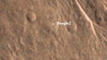 The UK-led Beagle-2 Mars lander, which hitched a ride on ESA’s Mars Express mission and was lost on Mars since 2003, has been found in images taken by NASA’s Mars Reconnaissance Orbiter.