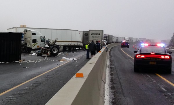 I-84 Oregon Vehicle Pileup