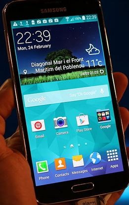 Samsung Galaxy S5 mobile