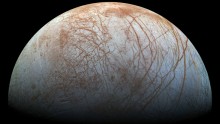 Jupiter's icy moon, Europa 