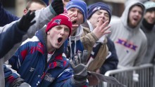 Fans Attend the Patriots' Celebration Parade