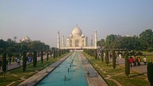 Gardens of Taj Mahal Perfectly Parallel to Solstice Sun: Scientist