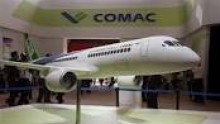 Miniature Version of a Comac aircraft 