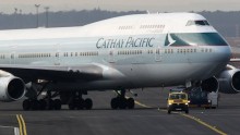 cathay pacific plane